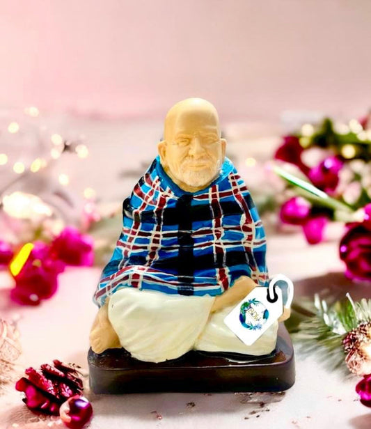 Neem karoli baba resin statue